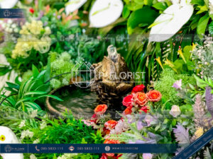 Flower Garden-Funeral-Funeral Service-Flowers-Coffin-12